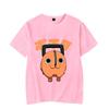 Fun Pochita Printed T-shirt Women's Loose Short Sleeve Round Neck Top Women's Casual Shirt T-shirt Anime T-shirt Tops