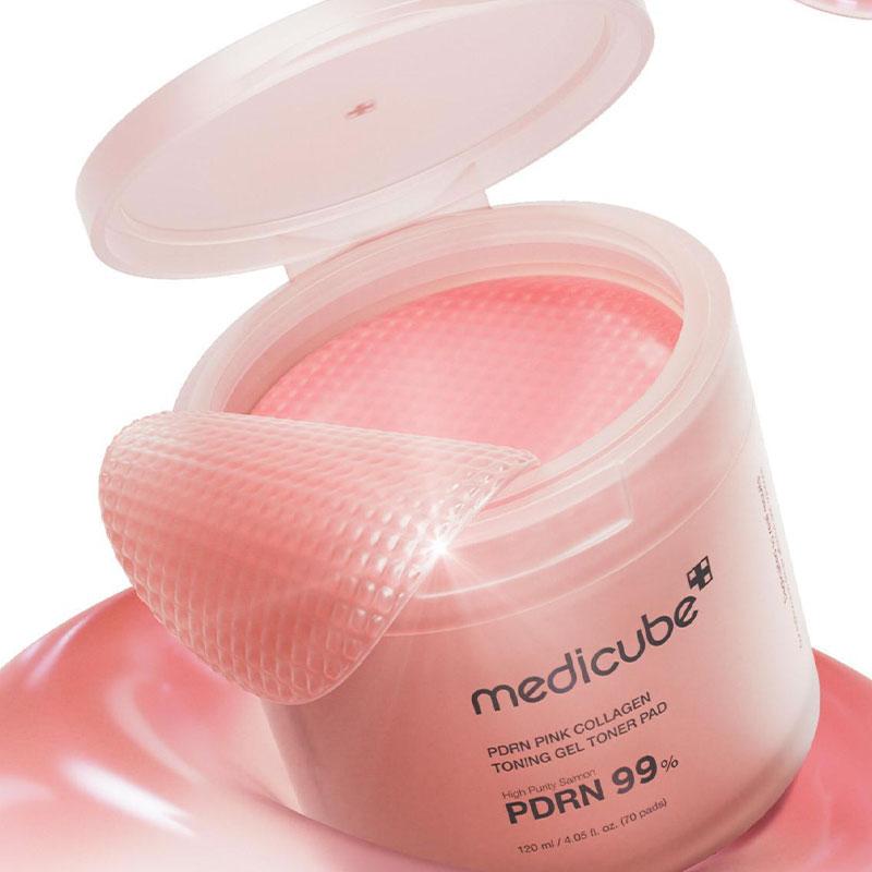 Medicube PDRN Pink Collagen Gel Toner Pad
