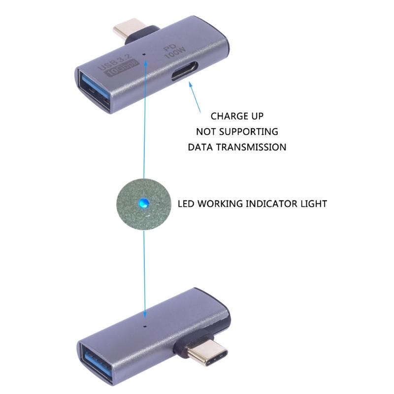 Multifunction USB C OTG Adapter Supports PD Charging & High Speed Data Metal USB C Phone Adapter Upgrades for Phones