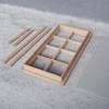 Wooden Traditional 1/12 Scale 8-Pane Door Dollhouse Window Frame Miniature Furniture for Kids