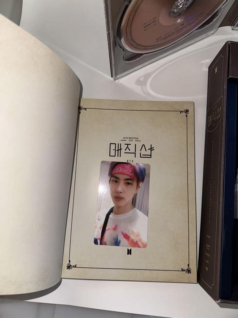 [USED] BTS Magic Shop DVD Busan Concert with Trading Cards