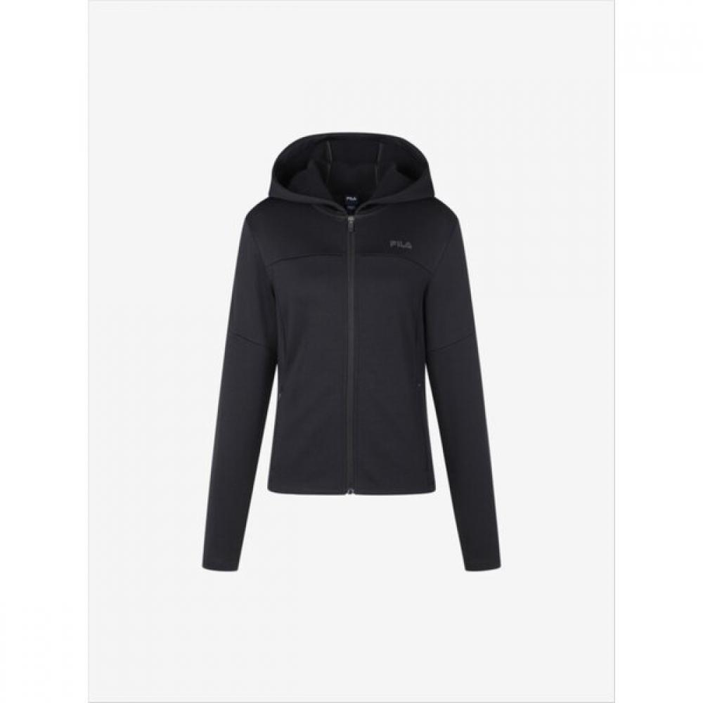 

Fila Fleece Velvet Point Hoodie Training Jacket Fs2ftg4253f BLK/W85