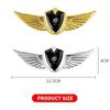 1pcs New Car Badge Metal Wings Body Decoration Sticker Car Goods For Mercedes Benz B/C/E/S Class A Class C200L GLC GLE CLA DFHJL1