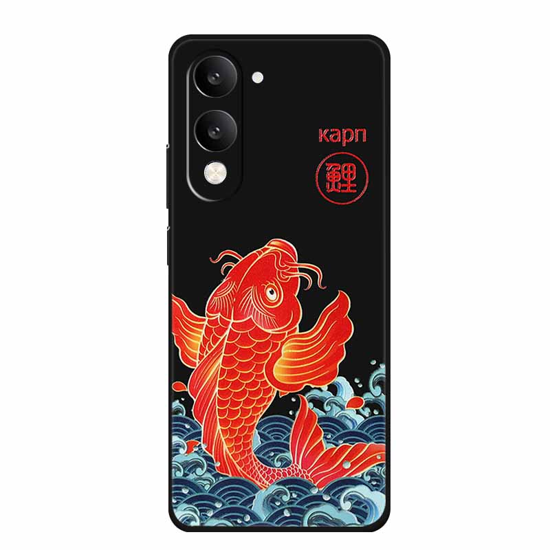 3D Emboss Case For Vivo iQOO Z10 Lite Phone Case Coque Flowers Silicone Soft Back Cover For Vivo Y29S Y29T Y19s GT 5G Case Funda