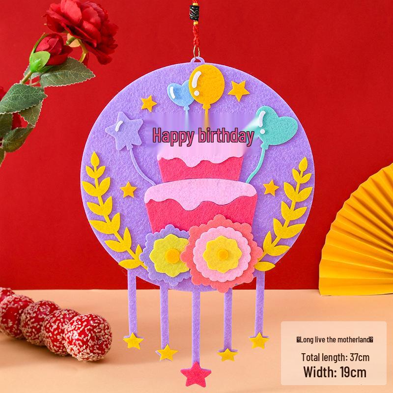 National Day Kids DIY Patriotic Hanging Ornaments Craft Kit