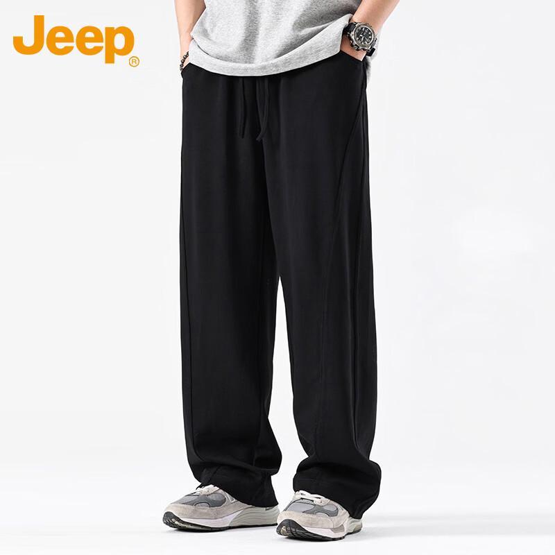 JEEP Men's Loose Straight Leg Casual Sports Pants