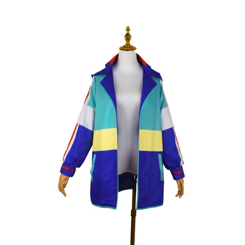 

100 Сидзука Зом Микадзуки Косплей Костюм Реквизит для вечеринки Ролевая игра Пальто Подарок Веера M