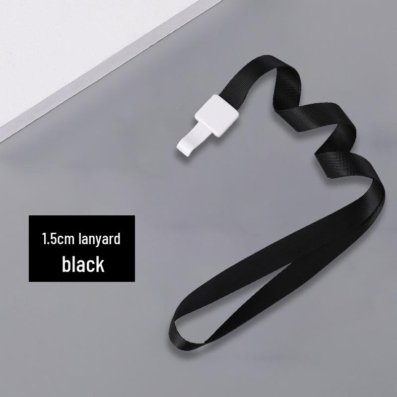 Youhe 6056 High-End Slider ID Card Holder with Lanyard - Durable Push-Slide Design for Students and Professionals