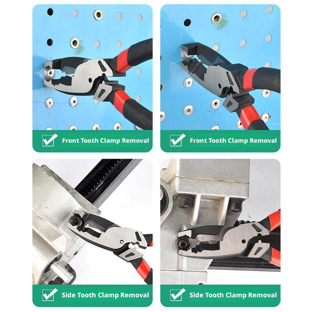 6/9-Inch Multifunctional Sliding Screw Pliers for Broken Wire Removal Disassemble & Remove Tool