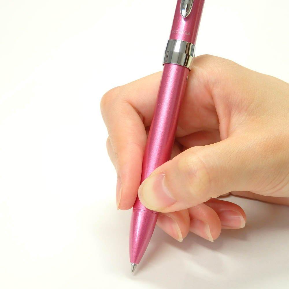 Pentel Vicuna EX3 Ballpoint Pen BXW3375P Pink Multi-Function