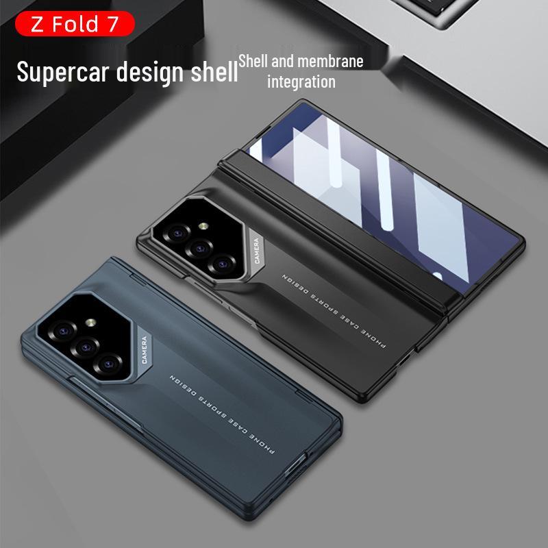 Slim Magnetic Supercar Samsung Z Fold7 Case with Hinge Protection