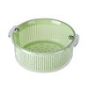 Yousheng Vegetable Fruit Washer Multi-Functional Drain Basket Fruit Tray Versatile Rotating Food Prep Tool Kitchen Accessory