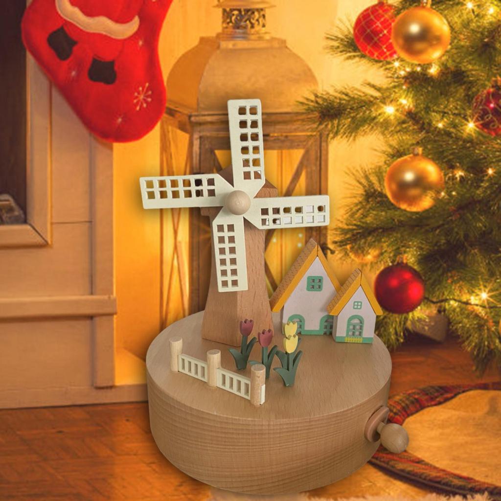 Carousel Music Box Building Blocks up Musical Boxes for Party Holiday Wedding