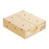 Bed Sheet Organizer Storage Box Large Capacity Dust Proof Foldable Duvet Cover Clothes Blankets Bedding Sheet Container with Handle Clear Window