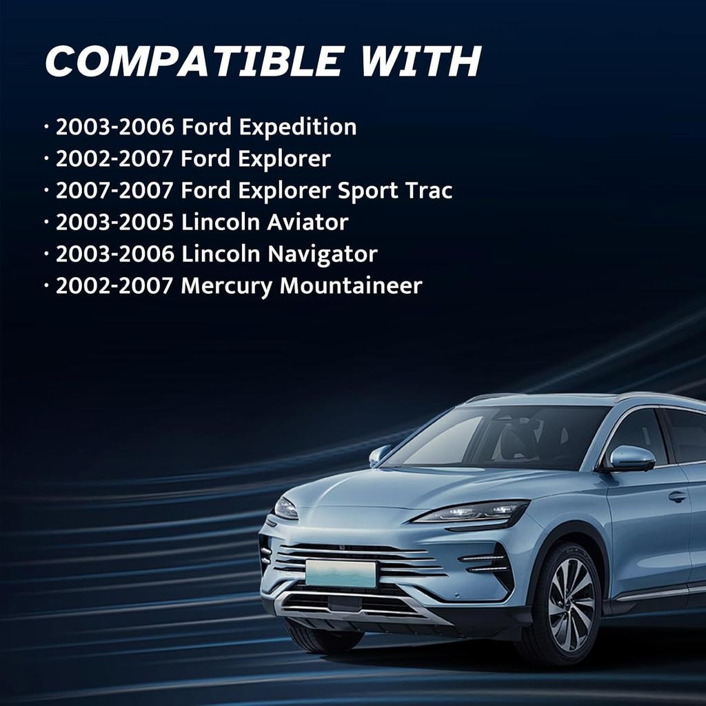 HVAC Blower Motor Resistor Fit for 2002-2007 Ford Expedition Explorer, Lincoln Aviator Navigator, Mercury Mountaineer, YH-1716 4L2Z19A706AA