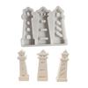 Flexible Sturdy Silicone Mould To Easily Craft Supplies Lighthouse Decoration Accessory for Any Ages Home Ornament
