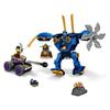 LEGO® NINJAGO 71740 L'Électrorobot de Jay, Jouet de Voiture Ninja, avec 2 Figurines, Dès 4 Ans