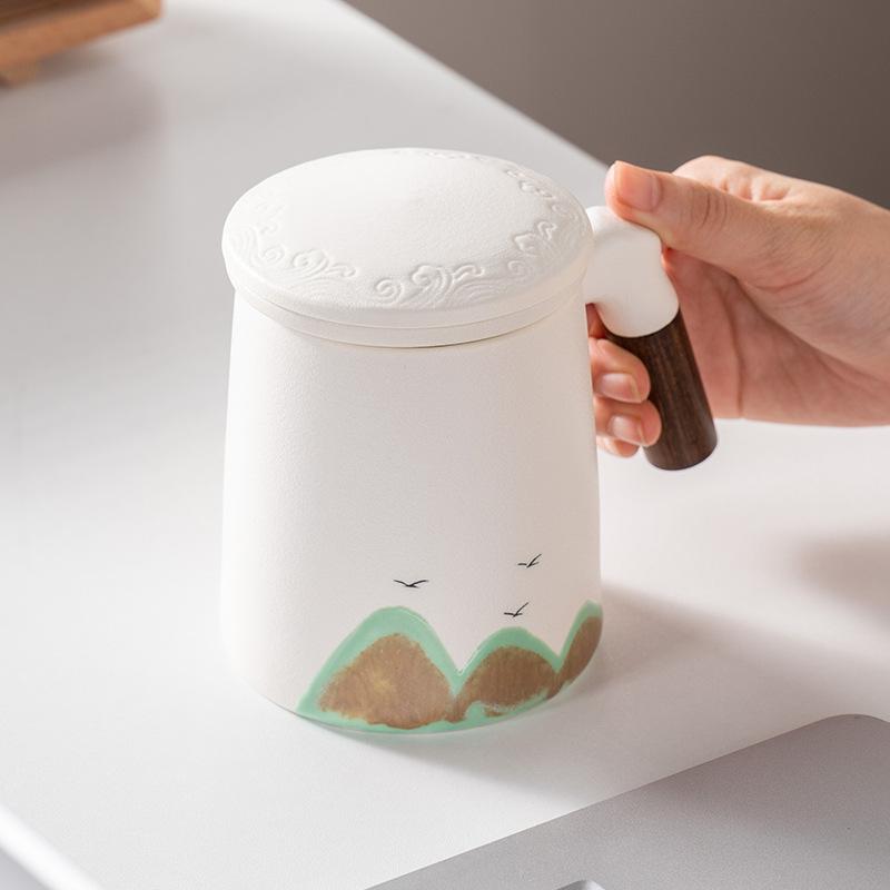 Forbidden City light luxury office water cup business gift set company annual meeting activities to send customers and employees gifts