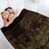 A Little Piece of Heaven Throw Blanket Luxury Designer Custom Bed Fashionable Bed Blankets
