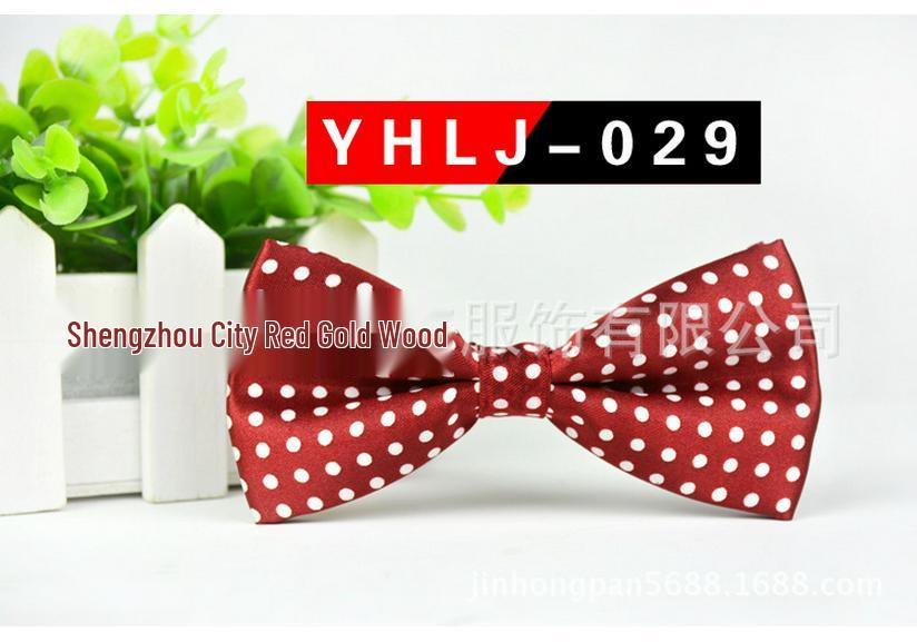 Men s  Children s Polyester Silk Bow Tie for Banquets  Events