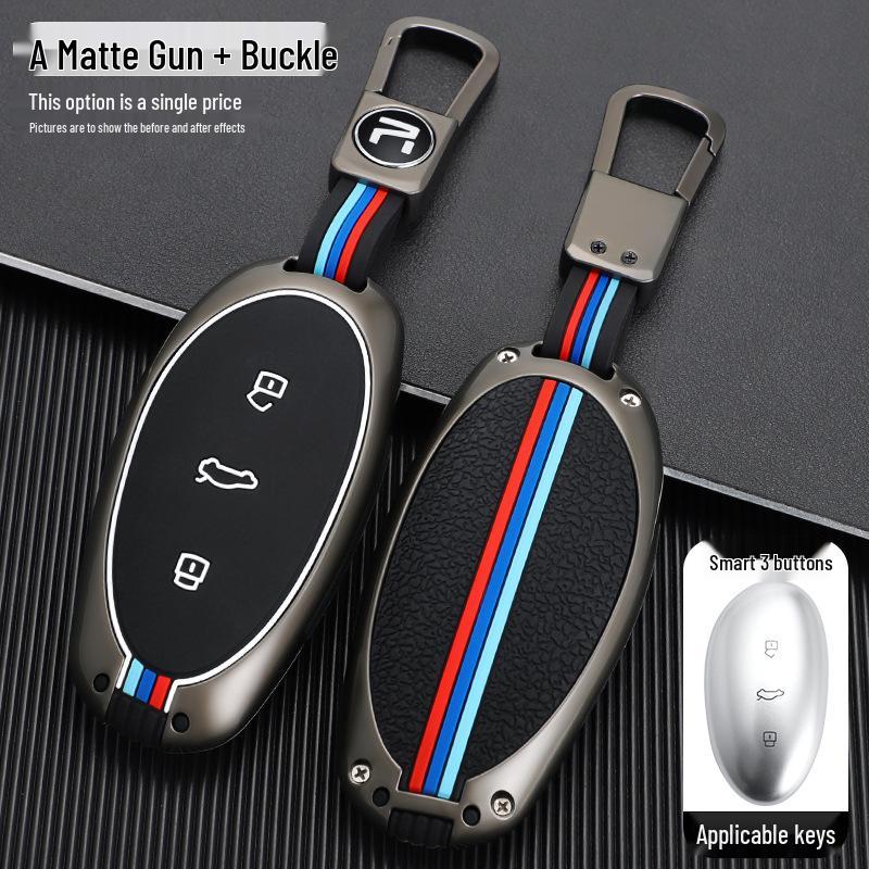 Rising Auto R7 Key Case: High-End Protective Key Shell for Men & Women