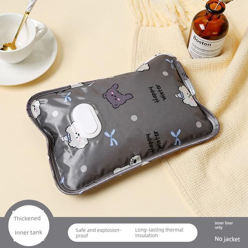 National Standard Rechargeable Hot Water Bottle for Warming Hands, Warming the Body, Warming the Bed, Explosion-Proof, Water and Electricity