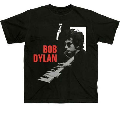 BOB DYLAN Hits T SHIRT S-M-L-XL-2XL Brand New Official Hi Fidelity Merchandise