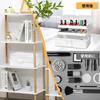Large Capacity 3-Tier Tool Box, Multifunctional Storage Box, Semi-Transparent, 180-Degree Opening, Sewing Box with Handle, Tool Case, Home/Car Use, Sm