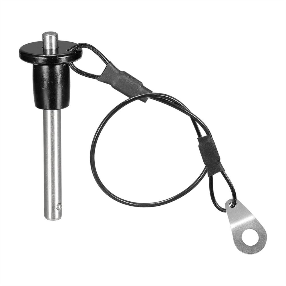 Stainless Steel Push-Button Locking Multi Size with 25cm Wire High Quality Ball Locking Pins