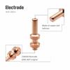 10pcs 249929 Tips 256026 Electrode 60A Plasma Torch for Miller Spectrum For XT60