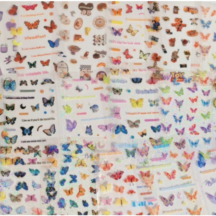 Autocolant drăguț de pisică Creative Kawaii Pisicuță neagră care se joacă Autocolant minunat de papetărie pentru album de însemnări decorative DIY