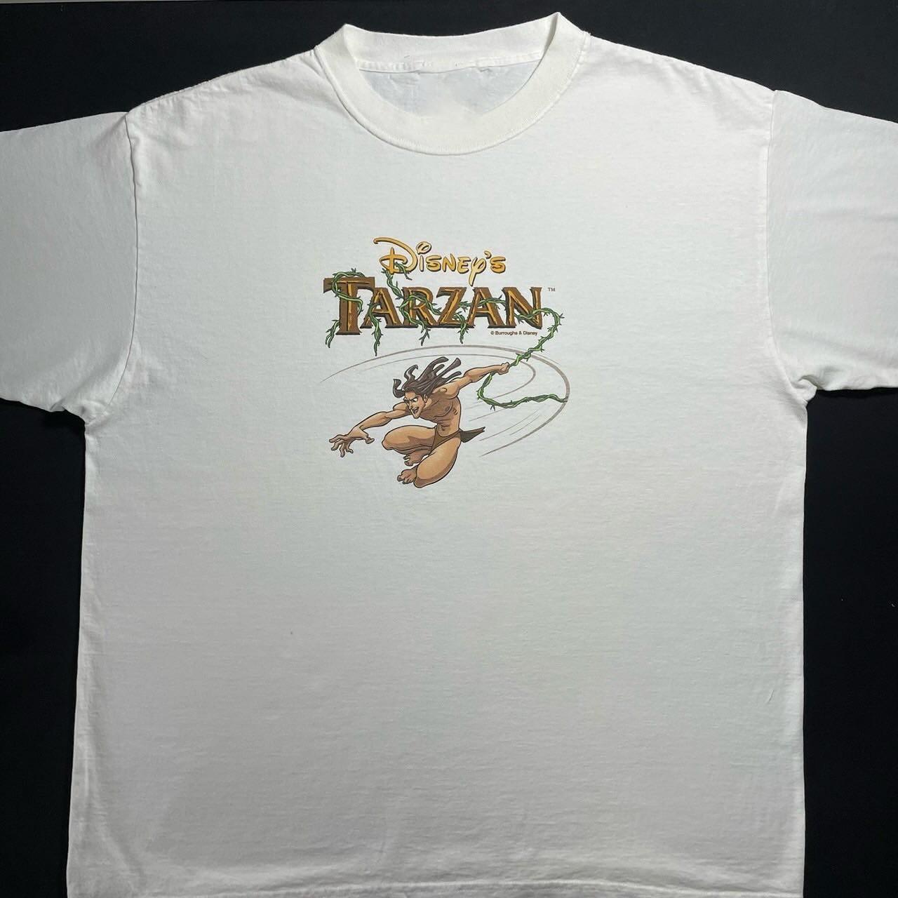 

НОВЫЙ Футболка с принтом из фильма Дисней Тарзан Disney Pictures Comfort Colors Репринт L