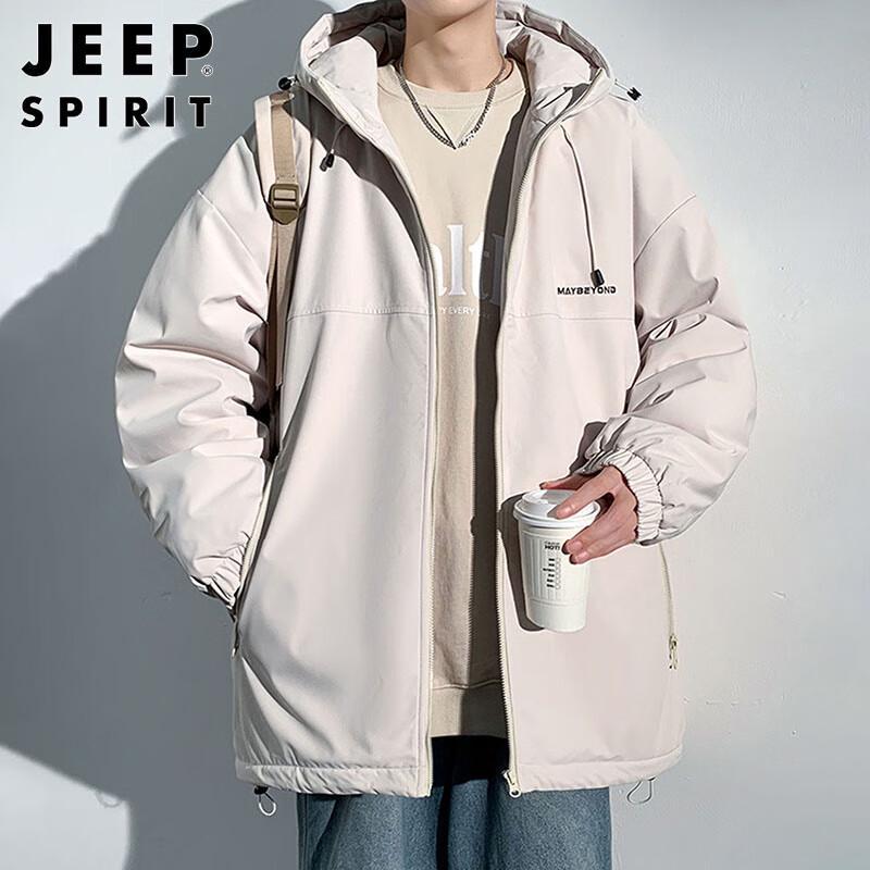 JEEP SPIRIT Men's Hooded Winter Padded Jacket