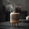 Antieke Keramische Wierookbrander Aromatherapie Huisgeur Taihu Steen Decoratie voor Meditatie Ontspanning Bureau Zen Tuin Cadeau Idee