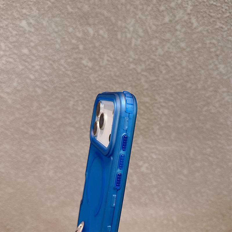 Matný Cukrový Magnetický Bezdrátové Nabíjení Průhledný Kryt Pro iPhone 17 Air 17 Pro Max Pro Magsafe Nárazuvzdorný 3 v 1 Pancéřový Kryt
