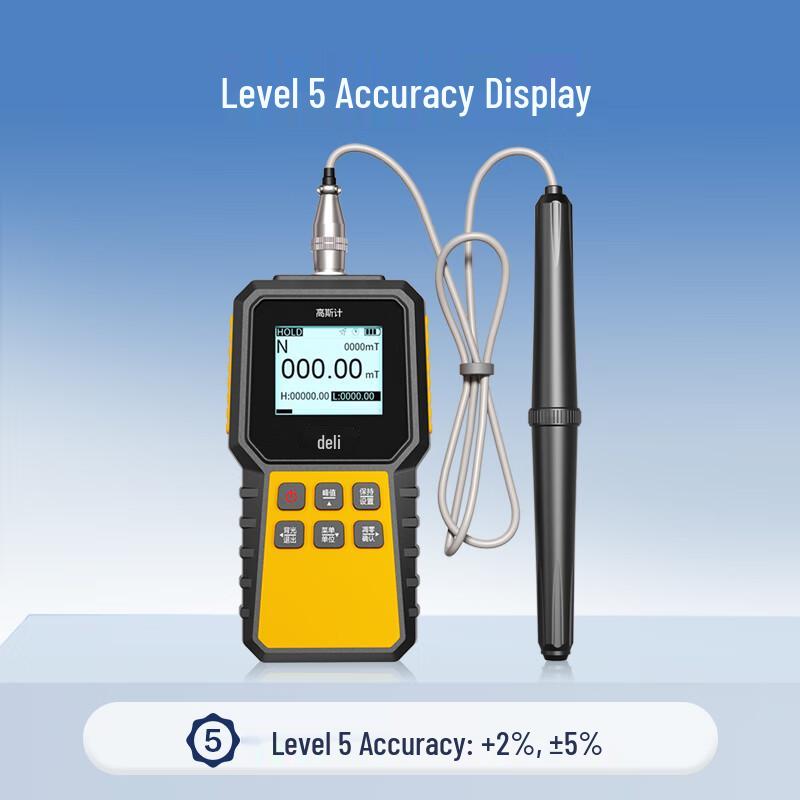 Deli Digital Gauss Meter (CN version)