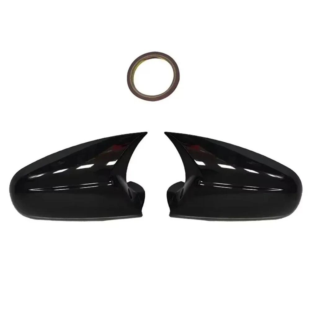 For HONDA CIVIC EK9 TYPE R 1996-2001 Car Sticker Rearview Side Mirror Cover Wing Cap Exterior Door Rear View Case Trim Carbon
