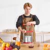 Pressa Manuale per Vino di Frutta per la Vinificazione 0,44 Gal/1,65L Acciaio Inossidabile