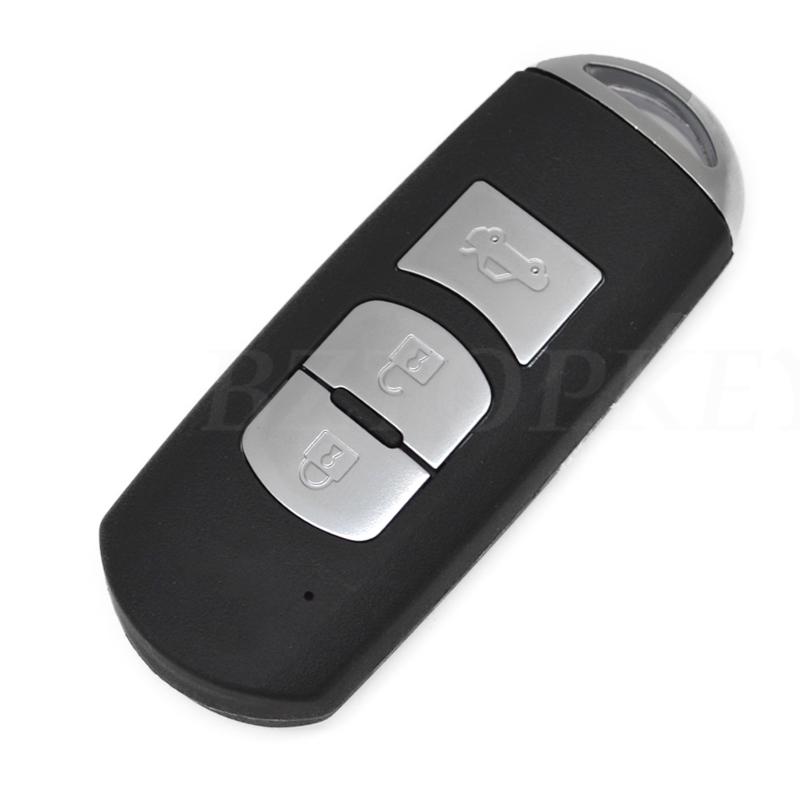 BZTOPKEYS Replacement smart car key shell for Mazda 3 6 CX-3 Axela CX-5 CX-7 Atenza Artz 2/3button Remote key Case Cover