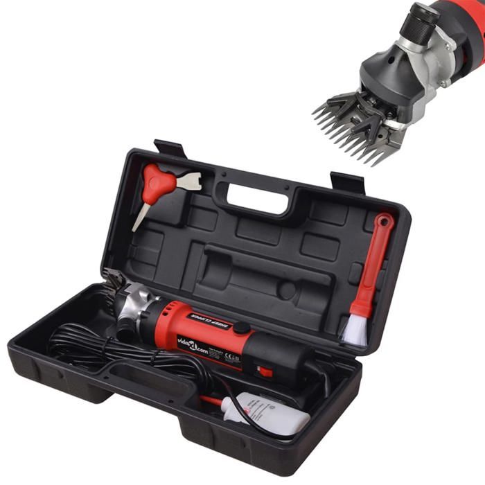 VidaXL Sheep Clipper Set 7 Pcs 550 W