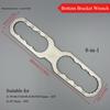 Bicycle Hollow Bottom Bracket Wrench, Suitable for Bicycle Disassembly and Maintenance Tools, Durable