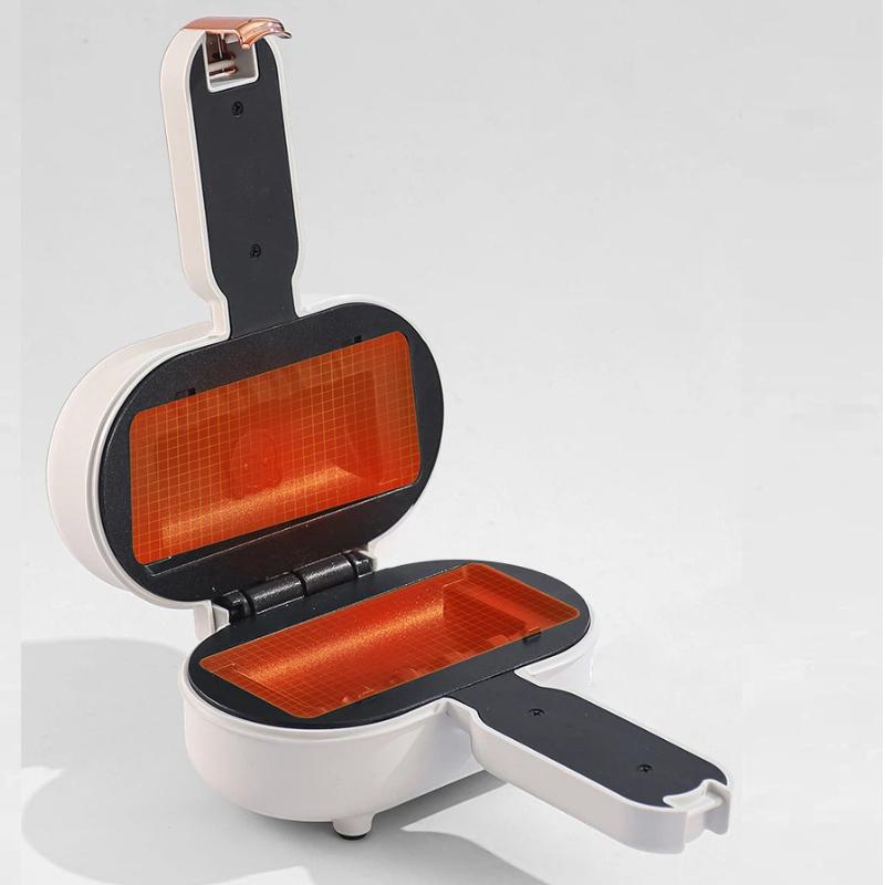 Multifunktionale und praktische Frühstücksmaschine, kleiner Küchen-Sandwichmaker, Brot-Panini-Toaster, Hot-Dog-Maker