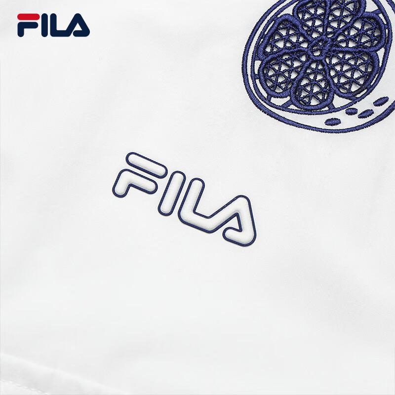 Fila Women's Embroidered Loose Short-Sleeve Shirt