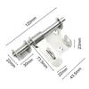 Garden Gate Lock Home Security 15x6.5x2.4cm Door Bolt Shed Door Lock Prevents Forced Entry Multi-surface Mounting