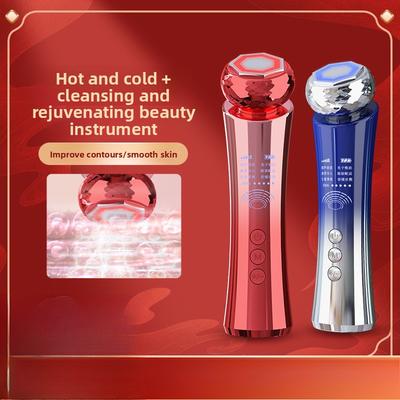 Kleur Licht Schoonheidsinstrument EMS Gezichtslift Instrument, Gezichtsmassager, Heet en Koud Import en Export Huidverjongingsinstrument