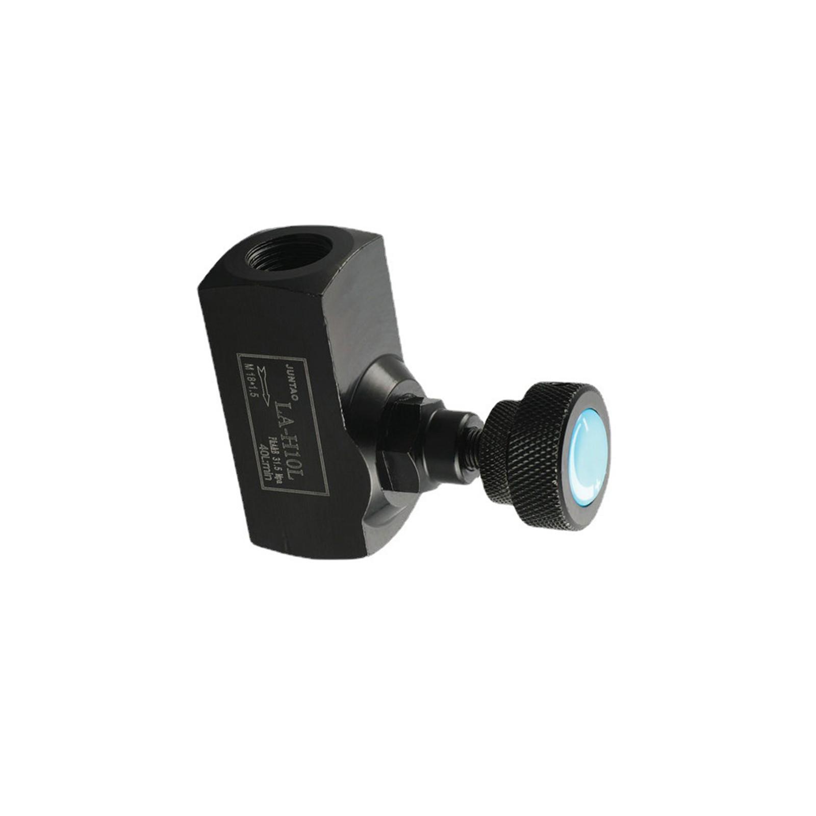 

Precisions Hydraulic Control Valves With Adjustment Knob 1/2Inch 3/8inch Port Leakproof Flows Control Needle Valves