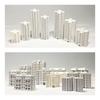 Unpainted Miniature Apartment Building Model Realistic Residential Dioramas For DIY Craft Scenerys 1/800 1/500 Scale