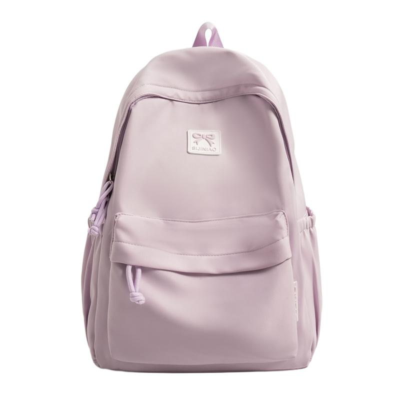 Damen Schleifenrucksack Schülerrucksack Leichtgewicht Pendler Reise Rucksack