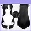 Detective Conan Mouri Ran Cosplay Wig Long Hightemperature Silk For Halloween Costume Accessory