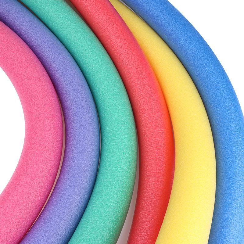 1Pc Random Color Swimming Pool Foam Noodle Float Aid Swim Noodles Ring Buoyancy Stick For Swim Aid Training Beginners